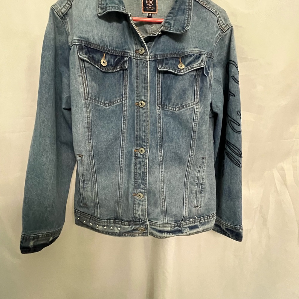 BoomBoom Jeans embellished jean jacket